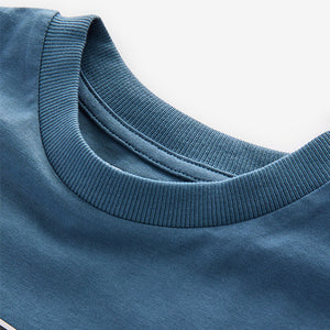 Mid Blue Licensed Minecraft T-Shirt (3-12yrs)