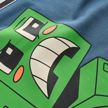 Load image into Gallery viewer, Mid Blue Licensed Minecraft T-Shirt (3-12yrs)
