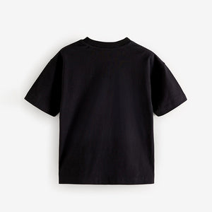 Black Graffiti Licensed Minecraft T-Shirt