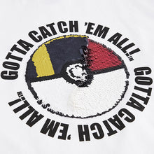Load image into Gallery viewer, White 100% Cotton Pokémon License Short Sleeve T-Shirt (4-12yrs)

