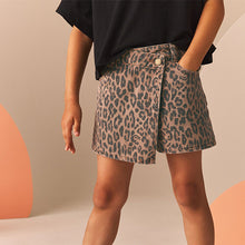 Load image into Gallery viewer, Leopard Print Skort (3-12yrs)
