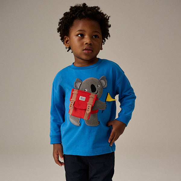Blue Koala Long Sleeve Interactive T-Shirt (3mths-6yrs)