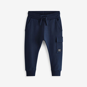 Blue/Dark Green/Charcoal Grey Super Skinny Utility Joggers 3 Pack