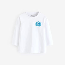 Load image into Gallery viewer, Blue/Green Long Sleeve Character T-Shirts 4 Pack (3mths-6yrs)
