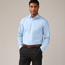 Load image into Gallery viewer, Pink/Blue Regular Fit Easy Care Long Sleeve Single Cuff Smart Shirts 2 Pack
