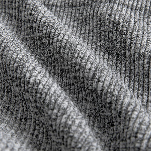 Grey Marl Ribbed Seamless High Waist Leggings