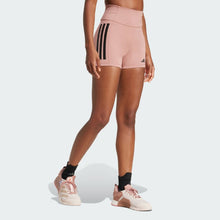 Load image into Gallery viewer, Optime 3-Stripes 1/4 Short Leggings
