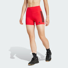 Load image into Gallery viewer, Optime 3-Stripes 1/4 Short Leggings
