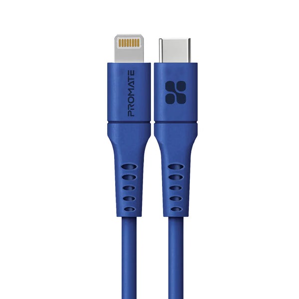 PROMATE 20W Power Delivery Fast Charging Lightning Cable