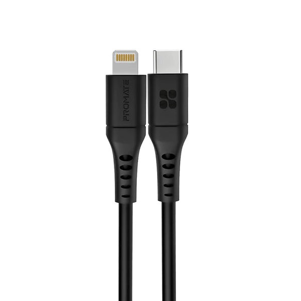 PROMATE 20W Power Delivery Fast Charging Lightning Cable