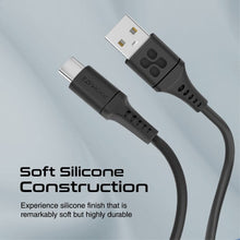 Load image into Gallery viewer, PROMATE Ultra-Fast USB-A to USB-C Soft Silicone cable 2m
