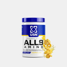 Load image into Gallery viewer, USN ALL9 Amino Complete BCAAs &amp; EAAs 330gm /390gm
