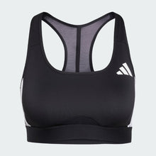 Load image into Gallery viewer, Powerreact Train Medium-Support 3-Stripes Bra
