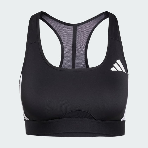 Powerreact Train Medium-Support 3-Stripes Bra