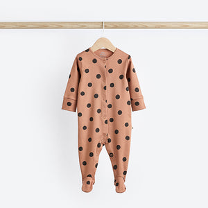 Neutral Baby 100% Cotton Sleepsuits 3 Pack (0mths-2yrs)