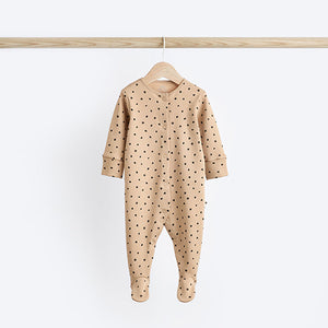 Neutral Baby 100% Cotton Sleepsuits 3 Pack (0mths-2yrs)