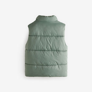 Sage Green Padded Gilet (3mths-6yrs)
