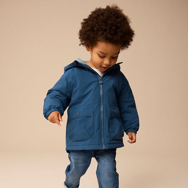 Blue Shower Resistant Coat (6mths-6yrs)