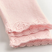 Load image into Gallery viewer, Butterfly Embroidered Pink Knitted Baby Cardigan
