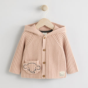 Neutral 100% Cotton Cardigan