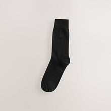 Load image into Gallery viewer, Black Swirl Logo 5 Pack Embroidered Lasting Fresh Socks
