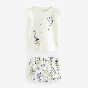 Blue/White Short Pyjamas 3 Pack