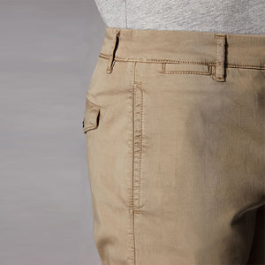 Stone Slim Fit Premium Laundered Stretch Chino Shorts