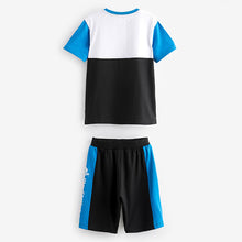 Load image into Gallery viewer, Blue/Black Playstation 100% Cotton Short Pyjamas 2 Pack
