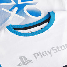 Load image into Gallery viewer, Blue/Black Playstation 100% Cotton Short Pyjamas 2 Pack
