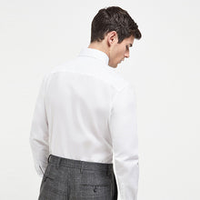 Load image into Gallery viewer, White Regular Fit Button Down Easy Iron Oxford Shirt
