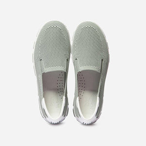 Women's Tennis Slip-on Green Textile