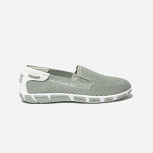 Load image into Gallery viewer, Women&#39;s Tennis Slip-on Green Textile
