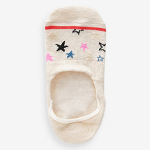 Load image into Gallery viewer, Oatmeal Animal Sparkle Invisible Socks 5 Pack
