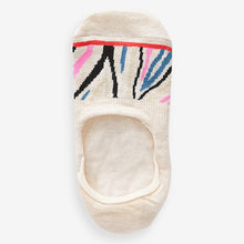 Load image into Gallery viewer, Oatmeal Animal Sparkle Invisible Socks 5 Pack
