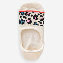 Load image into Gallery viewer, Oatmeal Animal Sparkle Invisible Socks 5 Pack
