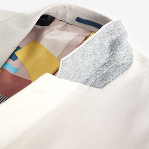 Neutral Skinny Fit Motionflex Stretch Suit Jacket