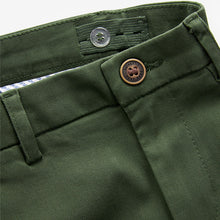 Load image into Gallery viewer, Dark Green Skinny Fit Stretch Chino Trousers (3-12yrs)
