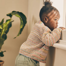 Load image into Gallery viewer, Rainbow V-Neck Cardigan (3mths-5yrs)
