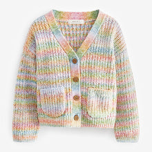 Load image into Gallery viewer, Rainbow V-Neck Cardigan (3mths-5yrs)
