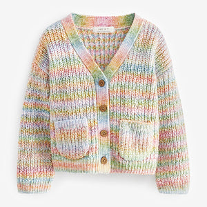 Rainbow V-Neck Cardigan (3mths-5yrs)
