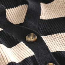 Load image into Gallery viewer, Monochrome Boxy Cardigan (3-12yrs)
