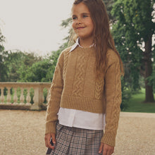 Load image into Gallery viewer, Neutral Mock 100% Cotton Shirt Jumper (3-12yrs)
