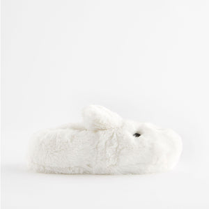White Bunny Rabbit Slippers