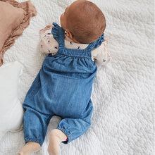Load image into Gallery viewer, Denim Baby Dungaree and Long Sleeve Bodysuit Set (0mths-18mths)
