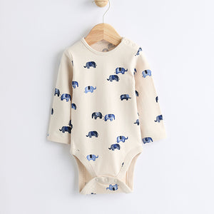 Blue Elephant Baby Denim Dungarees and Bodysuit Set (0mths-18mths)