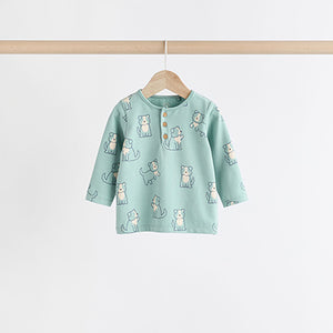 Mineral Farm Long Sleeve Baby T-Shirts 4 Pack