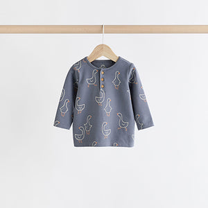 Mineral Farm Long Sleeve Baby T-Shirts 4 Pack