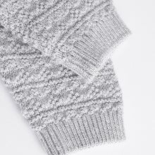 Load image into Gallery viewer, Grey Bear Baby Knitted 100% Cotton Top and Leggings Set (0mths-18mths)

