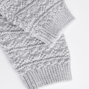 Grey Bear Baby Knitted 100% Cotton Top and Leggings Set (0mths-18mths)