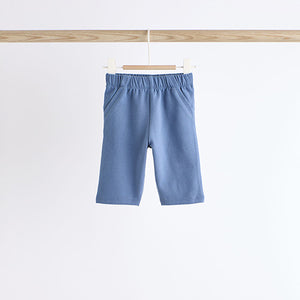 Navy/Brown Baby Joggers 3 Pack